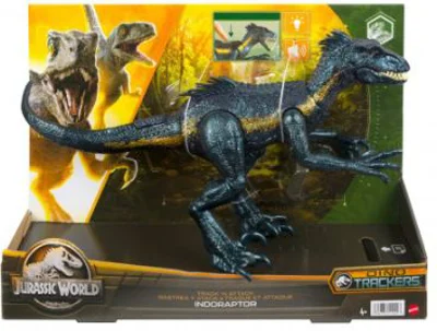 Dinozaur indoraptor Jurassic World Dino Trackers track'n'attack