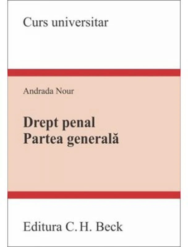 Drept penal. Partea generala