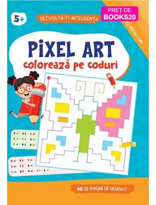 Pixel Art. Coloreaza pe coduri