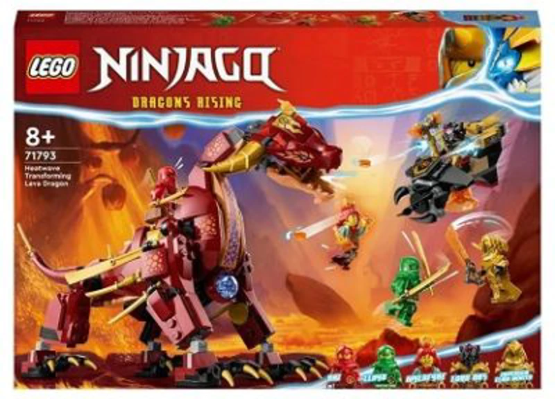 LEGO NINJAGO. Dragonul de lava 71793, 479 piese