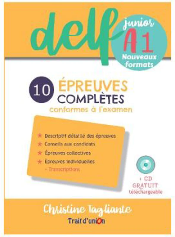 Nouveau DELF junior A1 10 épreuves complètes