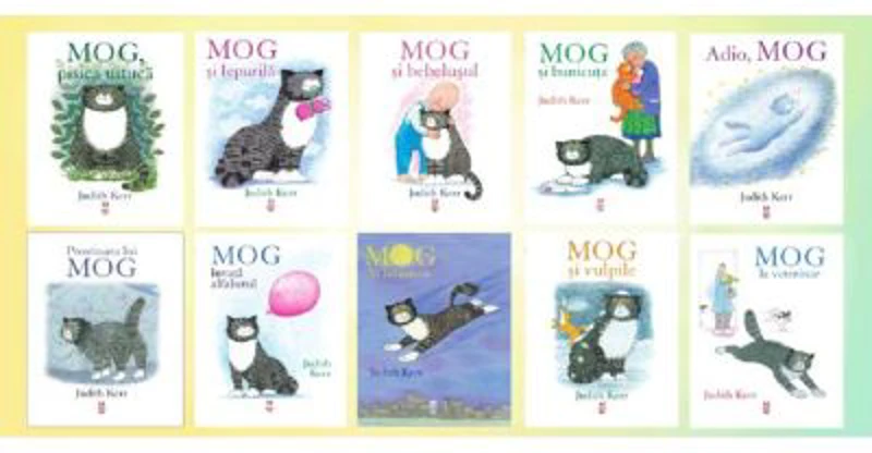 Pachet format din 10 titluri MOG Pisica - Judith Kerr