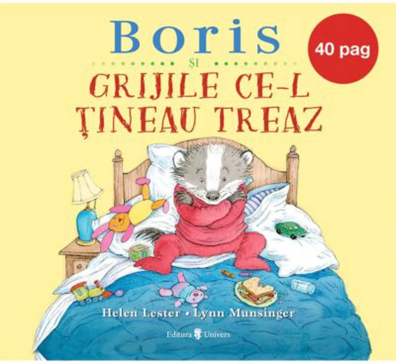 Boris si grijile ce-l tineau treaz - Helen Lester