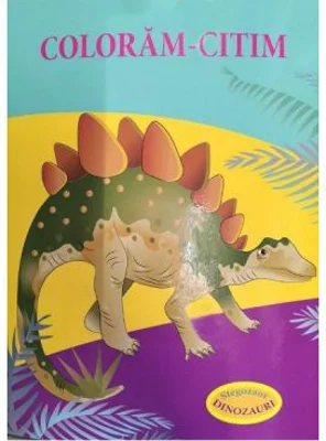 Coloram-citim: Stegozaur. Dinozauri