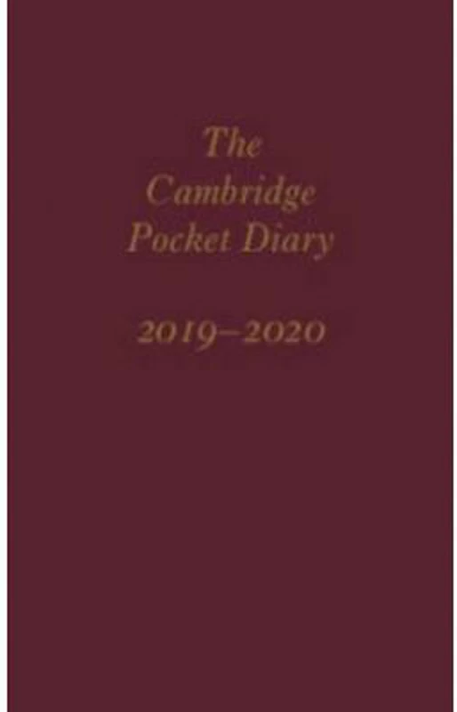 The Cambridge Pocket Diary, 2019–2020