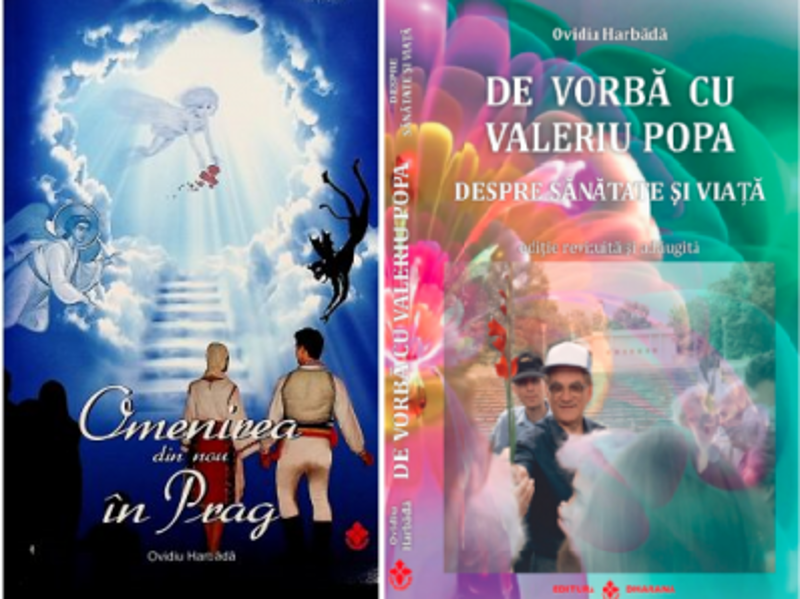 Pachet Omenirea din nou in Prag si De vorba cu Valeriu Popa despre sanatate si viata, autor Ovidiu Harbada