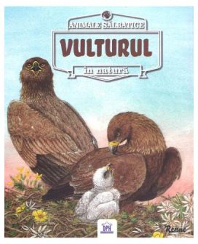 Animale salbatice in natura. Vulturul - Renne
