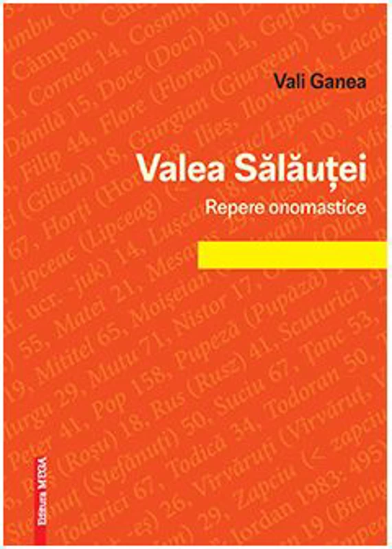 Valea Salautei, repere onomastice - Vali Ganea