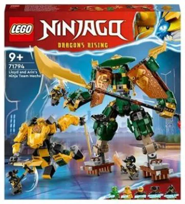 LEGO NINJAGO. Robotii lui Lloyd si Arin 71794, 764 piese