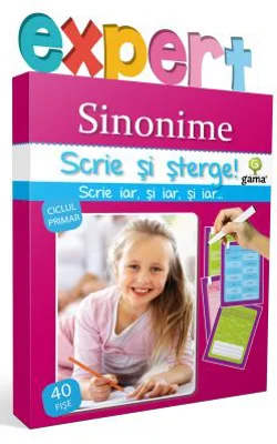 Scrie si sterge! Expert Limba romana ciclul primar. Sinonime