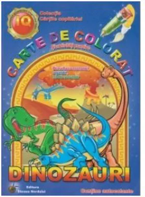 Carte de colorat si activitati practice - Dinozauri