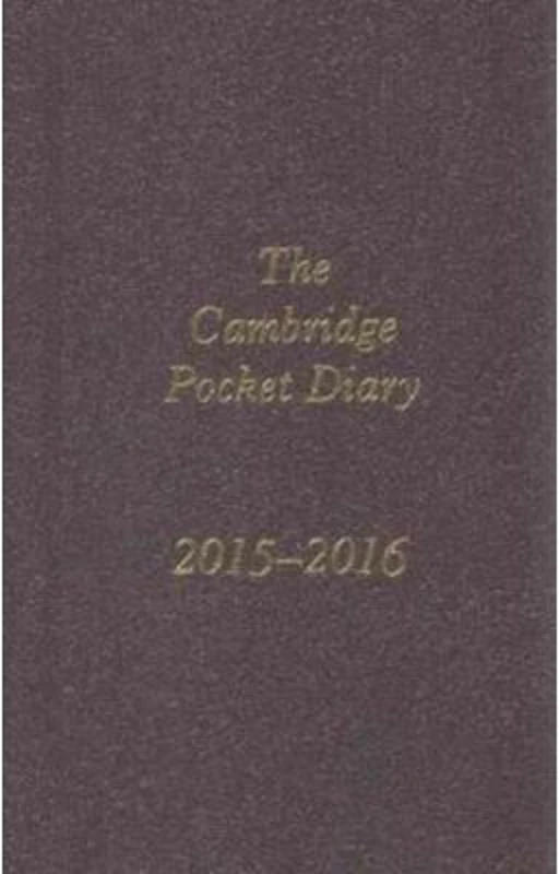 The Cambridge Pocket Diary 2015–2016