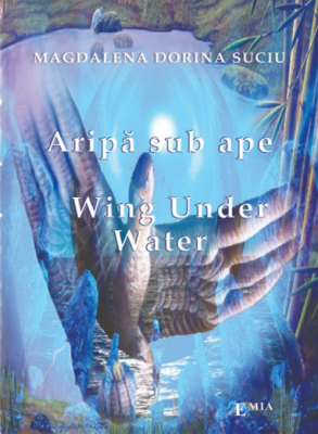 Aripa sub ape. Wing under water