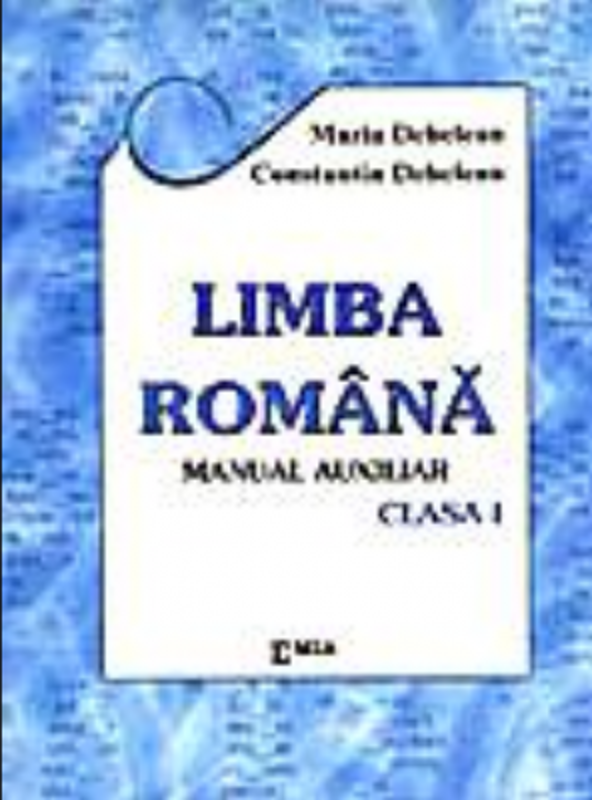 Limba romana pentru clasa I