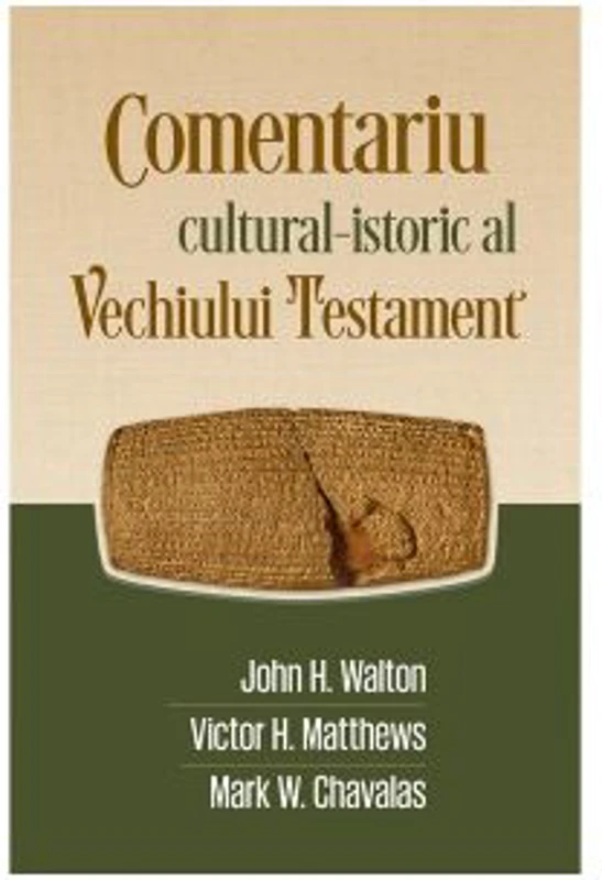 Comentariu cultural-istoric al Vechiului Testament