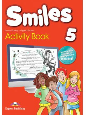 Curs limba engleza Smiles 5 Caiet - Jenny Dooley, Virginia Evans
