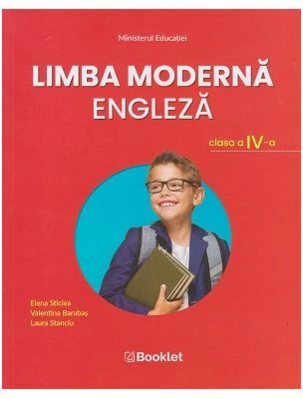 Limba moderna engleza. Manual pentru clasa a 4-a - Elena Sticlea