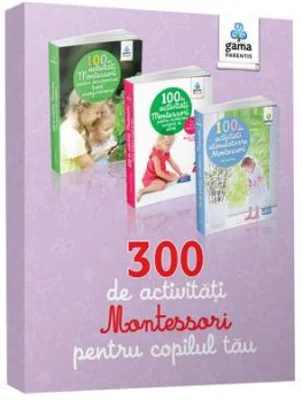Set 300 de activitati Montessori pentru copilul tau