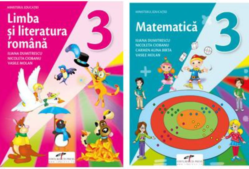 Set Manuale Limba si literatura romana si Matematica pentru clasa a 3-a - Iliana Dumitrescu