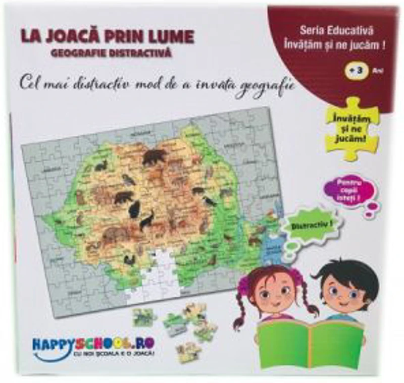 Puzzle 2 In 1 La joaca prin lume