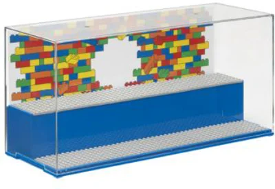 Vitrina LEGO, albastru