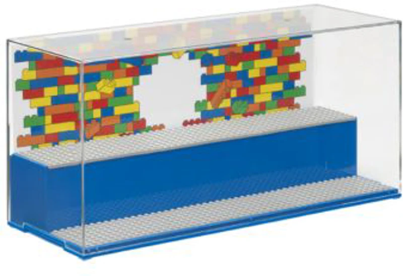 Vitrina LEGO, albastru