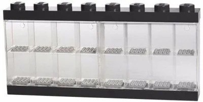 Cutie neagra pentru 16 minifigurine LEGO 40660003
