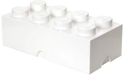 Cutie depozitare LEGO 8 alb 40041735