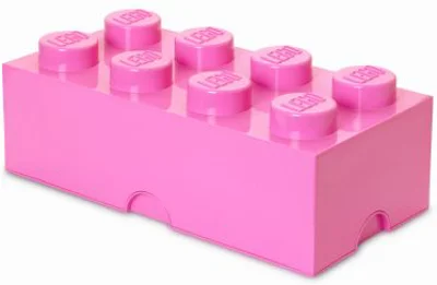Cutie depozitare LEGO 8 roz