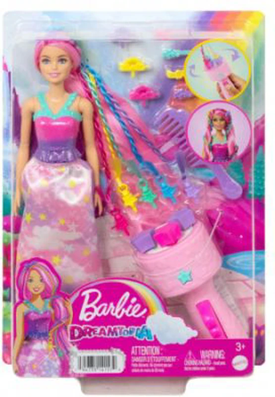 Papusa Barbie Twist and style, Barbie Dreamtopia