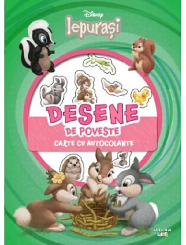 Disney. Iepurasi. Desene de poveste. Carte cu autocolante
