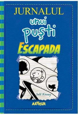 Jurnalul unui pusti 12. Escapada - Jeff Kinney