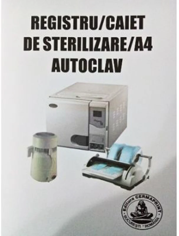 Registru sterilizare autoclav, format A4