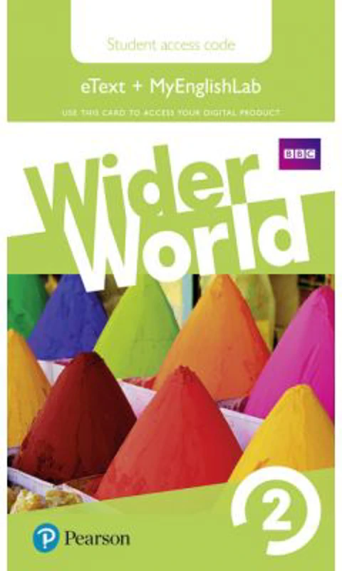 Wider World Level 2 MyEnglishLab & Students' eText Access Card
