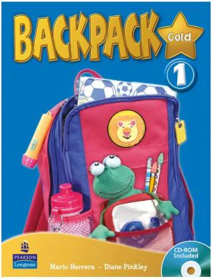 Backpack Gold Level 1 Students' Book with CD-ROM - Diane Pinkley