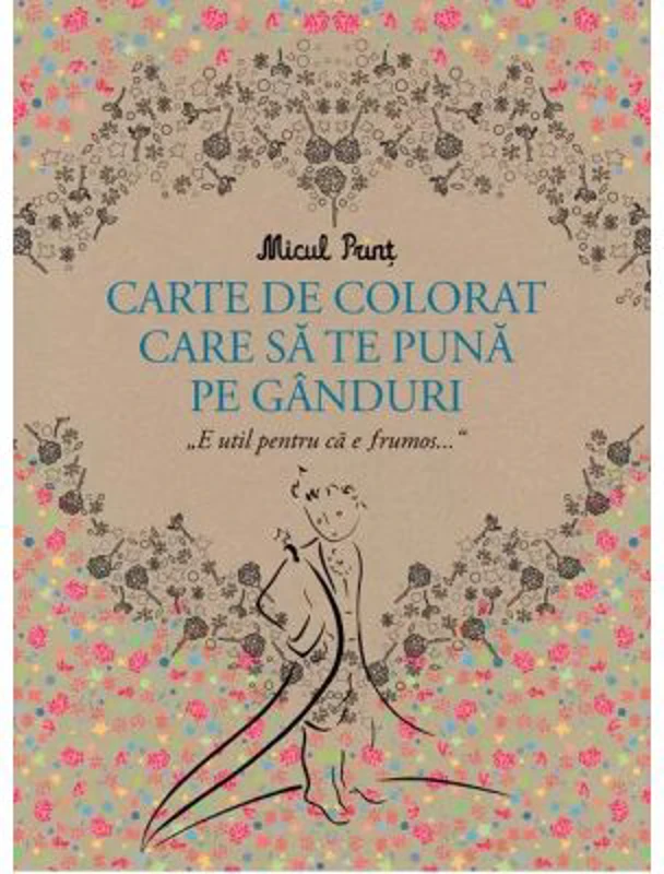 Micul Print. Carte de colorat care sa te puna pe ganduri