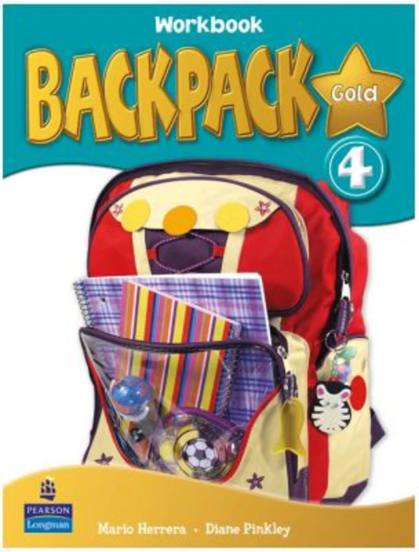 Backpack Gold Level 4 Workbook with Audio CD - Diane Pinkley