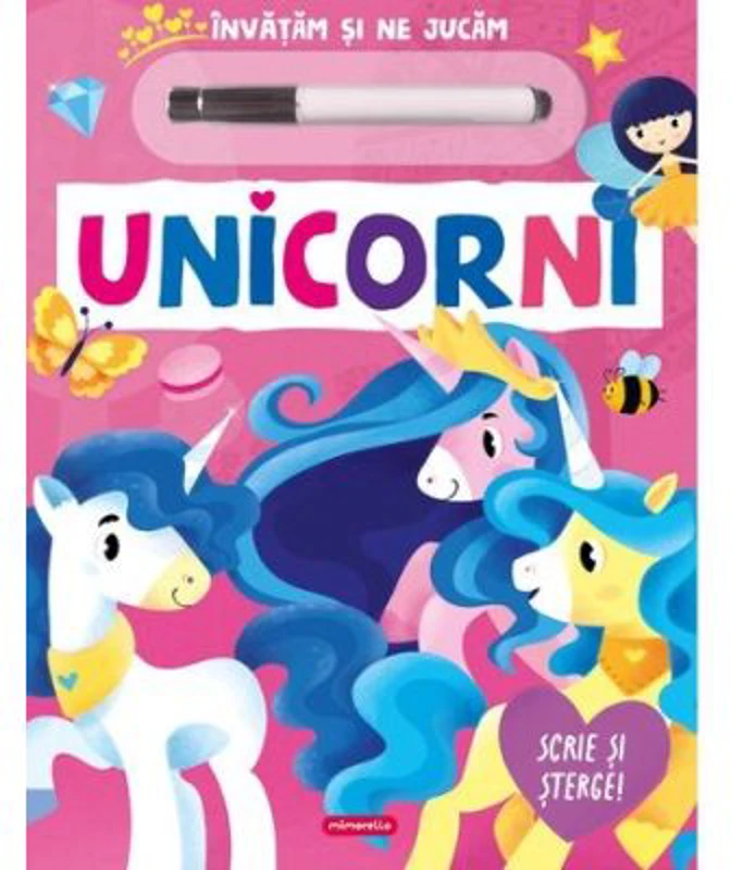 Unicorni. Scrie si sterge
