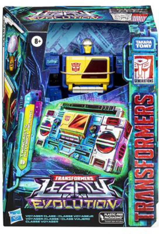 Figurina Twincast & Autobot Rewind 17 cm Transformers Legacy Evolution