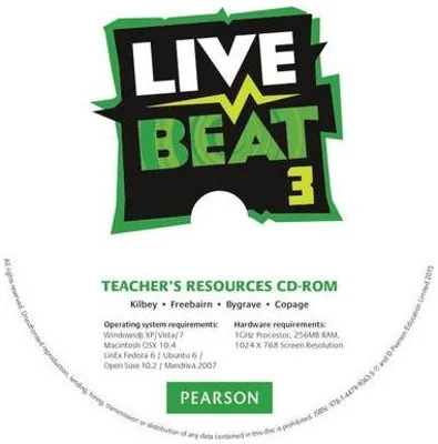 Live Beat 3 Teacher's Resources CD-ROM - Ingrid Freebairn