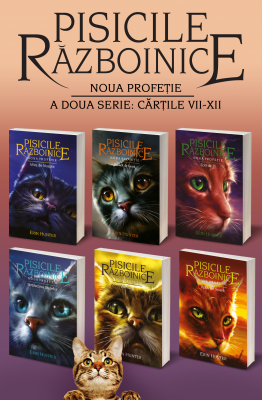 Pachet Pisicile Razboinice - Seria II. Cartile VII-XII - Erin Hunter