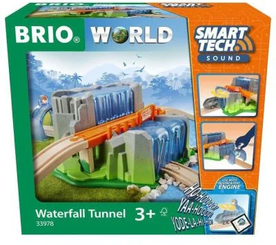 Tunel inteligent cu sunete pentru trenulete BRIO