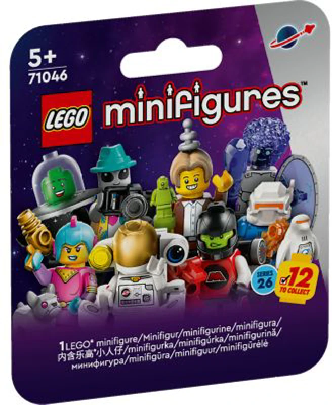 LEGO Minifigures. Figurina seria 26 Spatiu 71046, 9 piese
