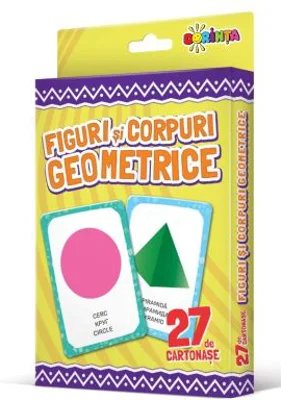 27 de cartonase. Figuri si corpuri geometrice