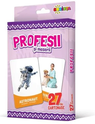 27 de cartonase. Profesii si meserii