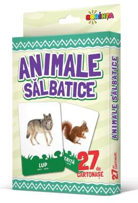 27 de cartonase. Animale salbatice