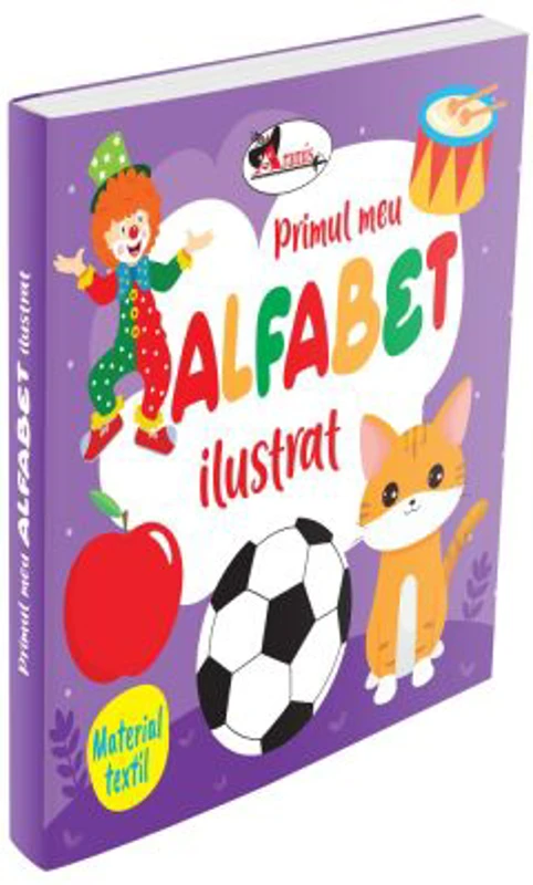 Primul meu Alfabet. Carte din material textil