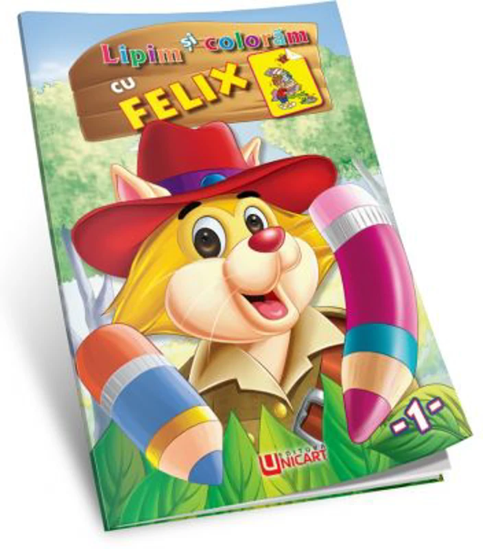 Lipim si coloram cu Felix