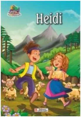 Heidi. Carte de colorat + poveste (format A5)