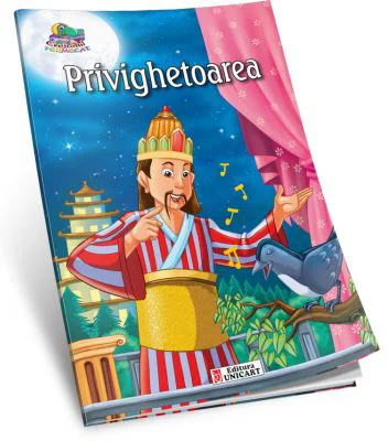 Privighetoarea. Carte de colorat A5 ilustrata